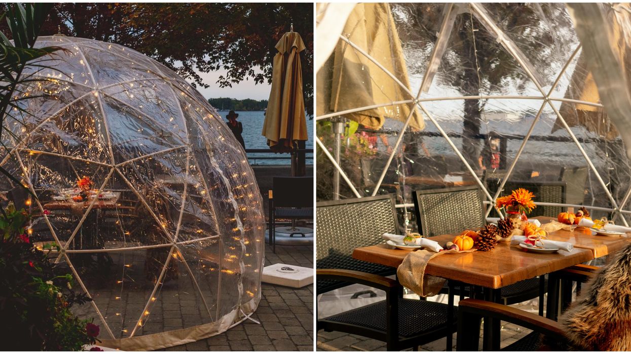 Toronto's Against The Grain Domes Are The Most Magical Places To Dine This Month