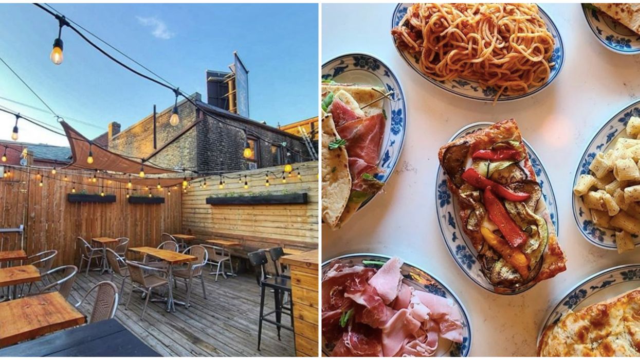 Toronto's Buono Patio Is Opening Tomorrow & It's A Pasta Lover's Paradise