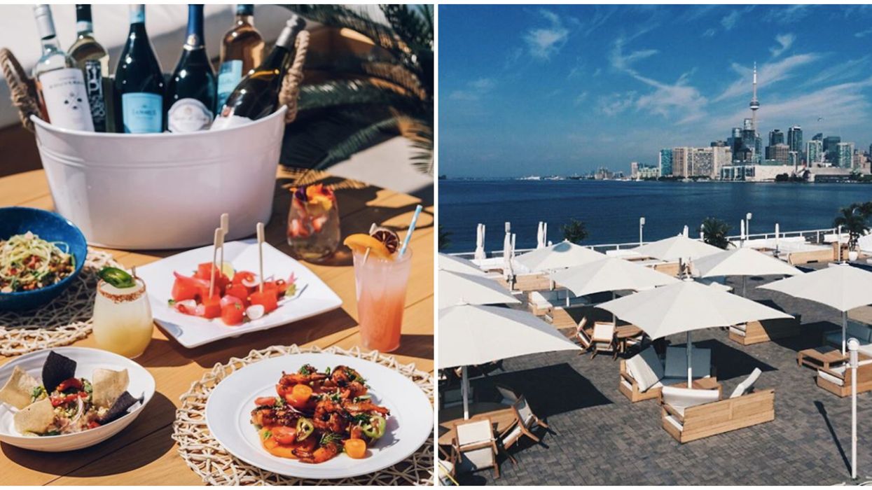 Toronto's Cabana Pool Bar Patio Is The Largest In The City & Comes With Waterfront Views