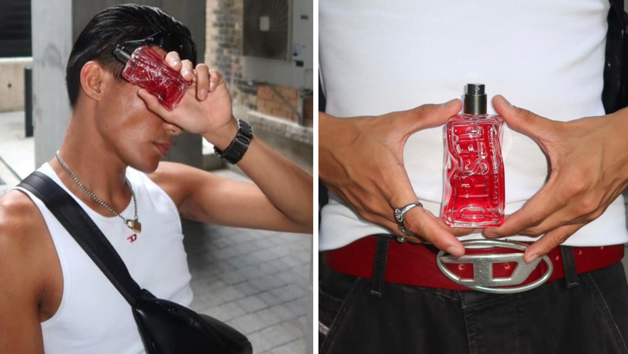 Toronto's creator @kaneedyyy reveals his secret weapon to a bold festival fit: Diesel’s D RED Fragrance