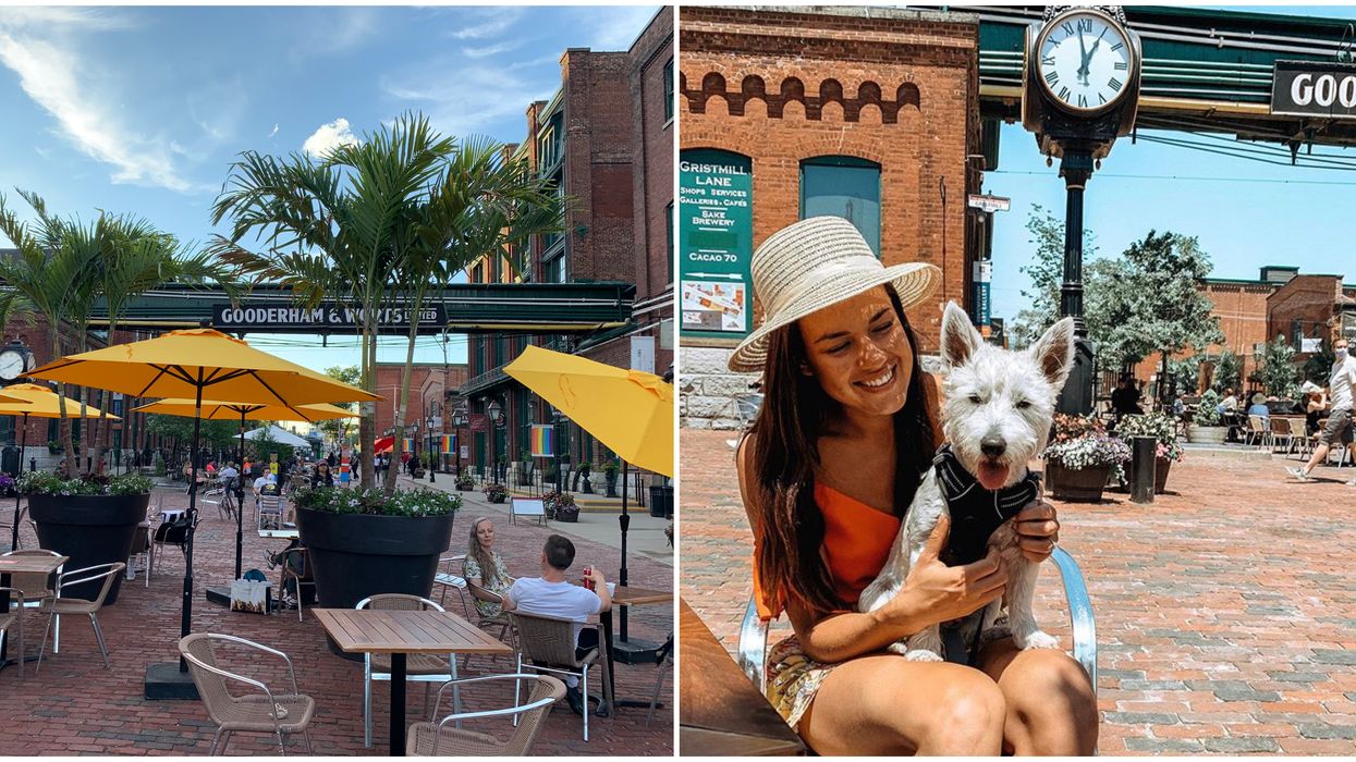 Toronto's Distillery District Patio Will Transport You To Europe This Summer