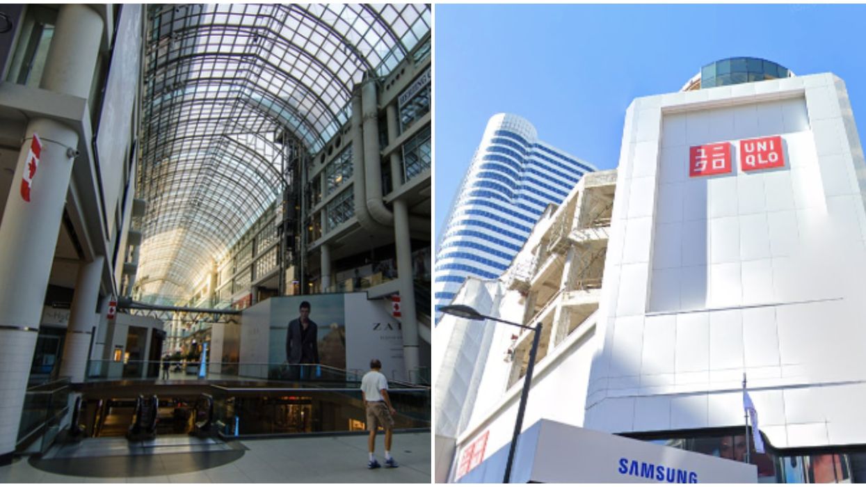 Toronto's Eaton Centre Reported A Confirmed COVID-19 Case In One Of Its Stores