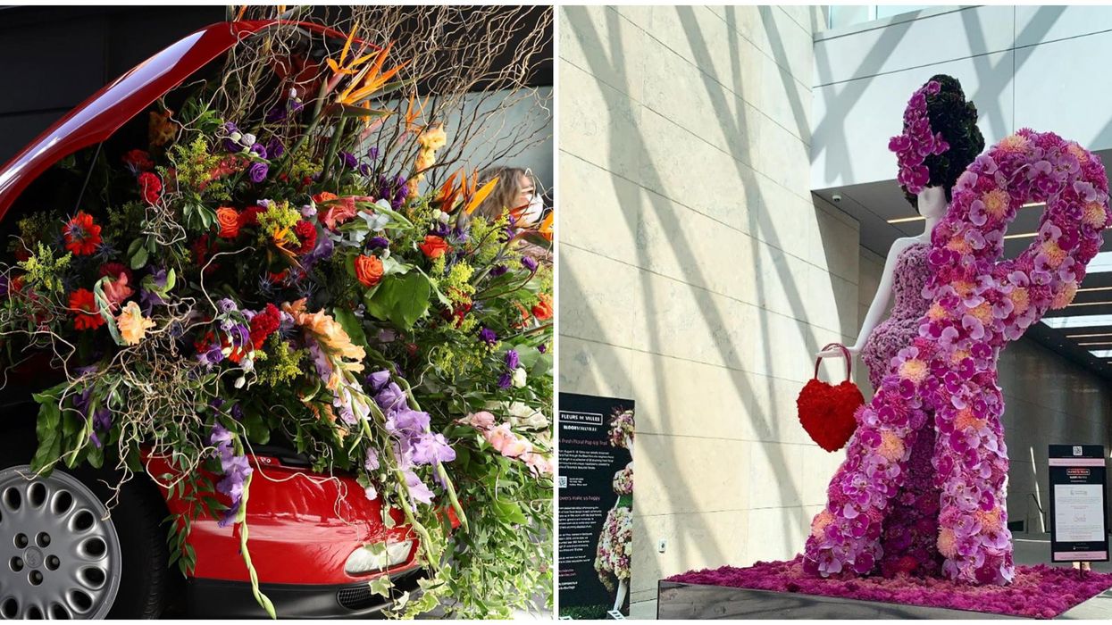 Toronto's Flower Pop-Up Takes You Through A Trail Of Blooming Installations This Week