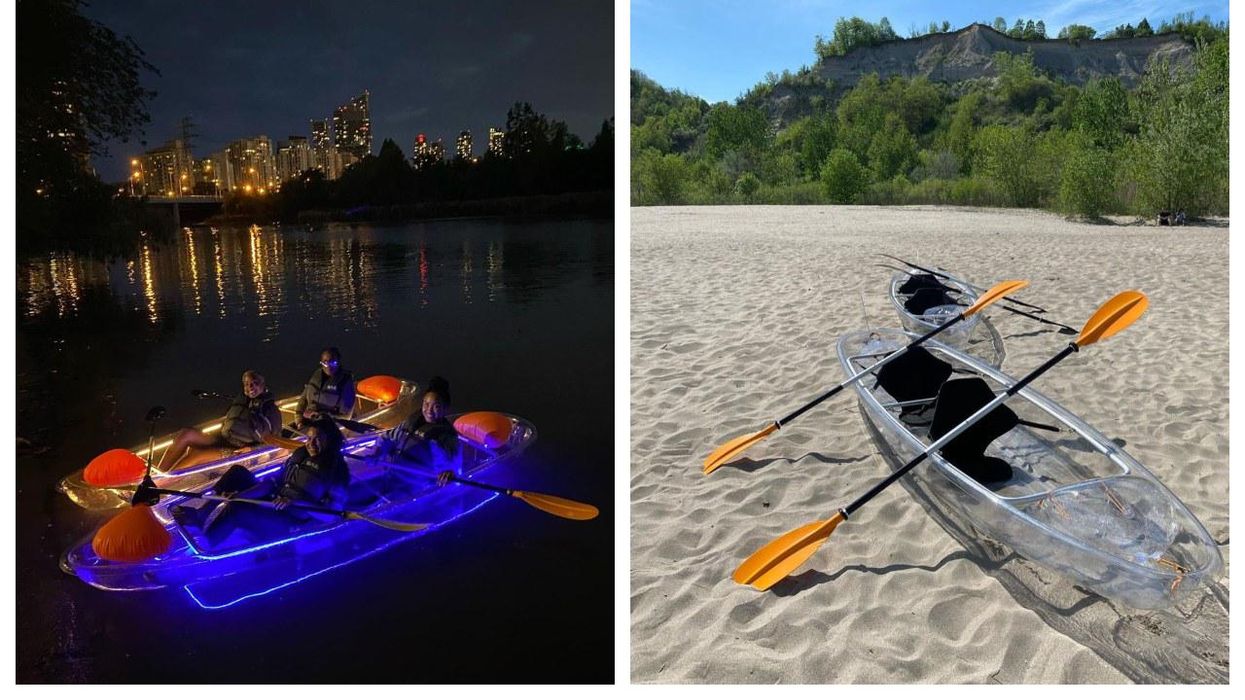 Toronto's Glowing Kayak Rentals Will Make Your Summer Lit