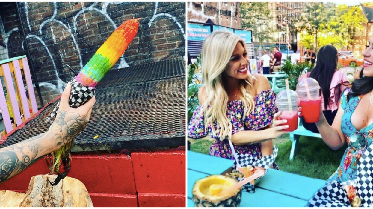 Toronto's Kiss Me Patio Pop-Up Has The Most Insane Treats This Month
