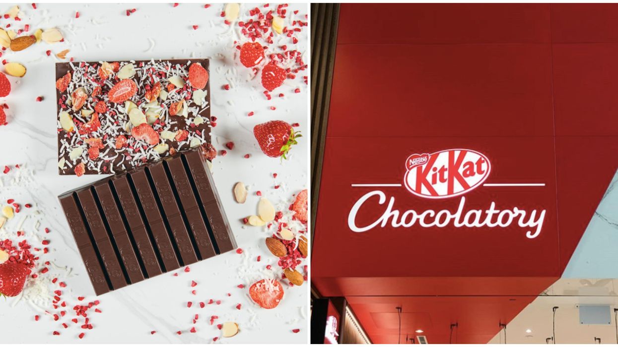 Toronto's KitKat Chocolatory Is Now Reopen With New Berry & S'more Bars