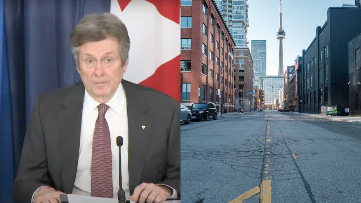 Toronto's Lockdown End Date Should Now Start To Be Talked About, Said Mayor John Tory