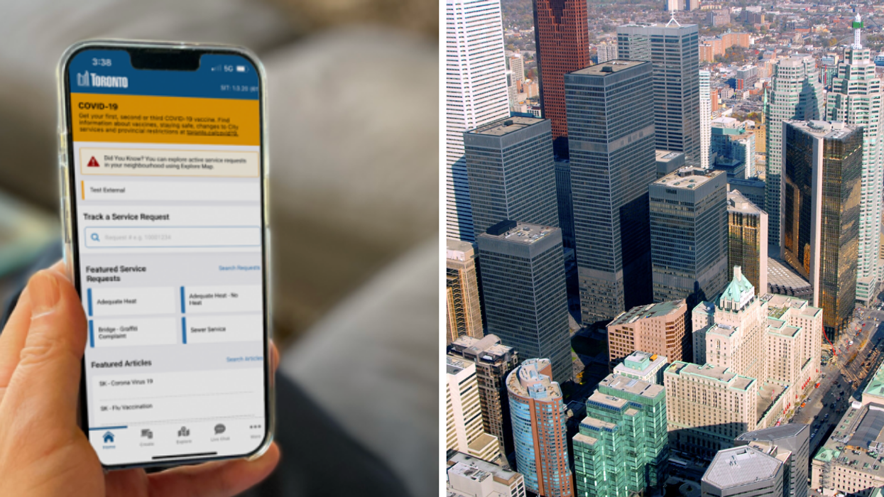Toronto's New 311 App Makes It Way Easier To Complain When The City Is Doing A Sh*tty Job