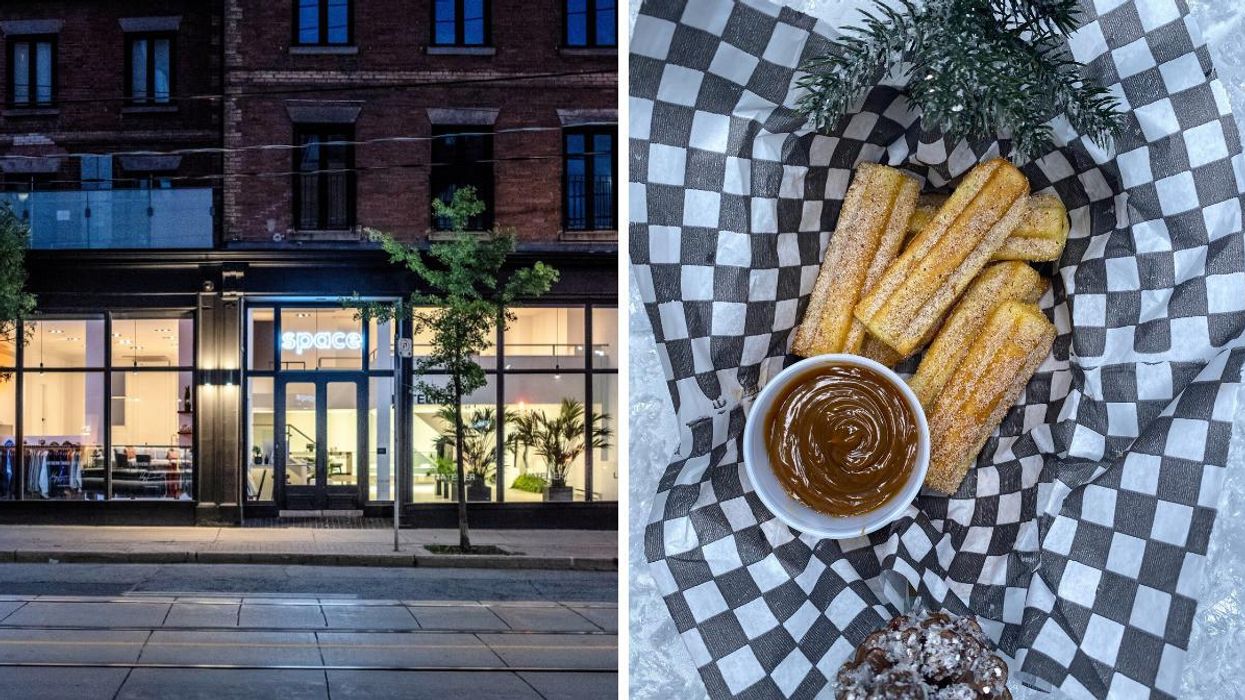 Toronto's New Christmas Market Has A Life-Sized Advent Calendar & A Custom Churro Station