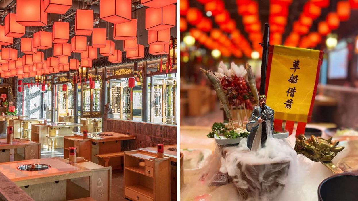 Toronto's New Film-Inspired Resto Serves Sizzling Hotpot & It's Like A Whole Other World