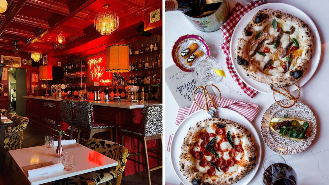 Toronto's New Pizza Spot Will Have You Feeling Glam AF & Here's A First Look Inside
