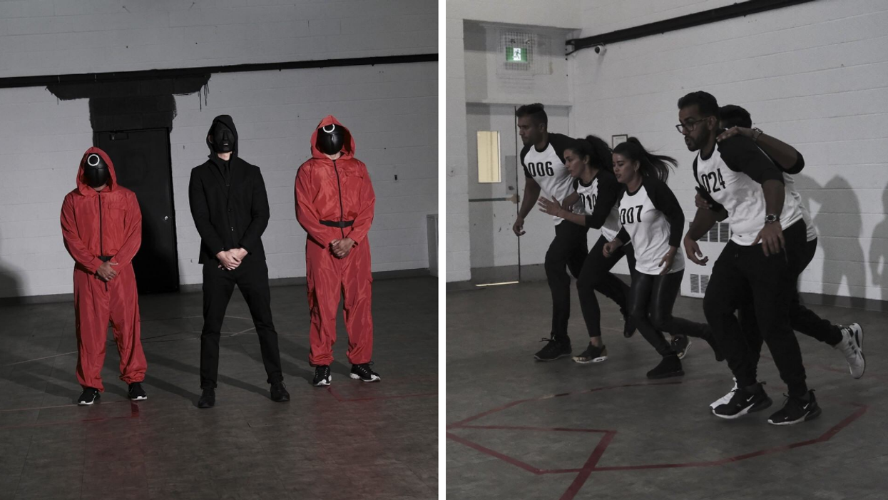 Toronto's New 'Squid Game' Escape Room Is Intense & You Can Get Punished For One Wrong Move