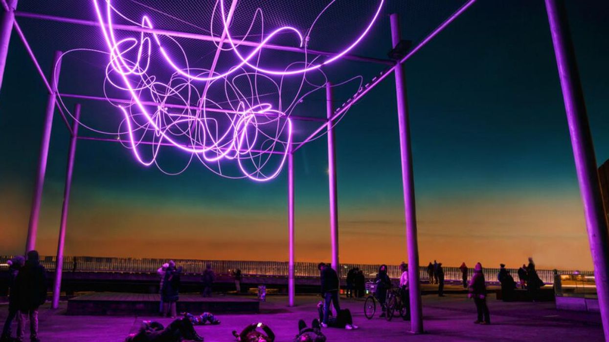 Toronto's Nordic Lights Festival Will Turn The Frozen Waterfront Into A Glowing Wonderland