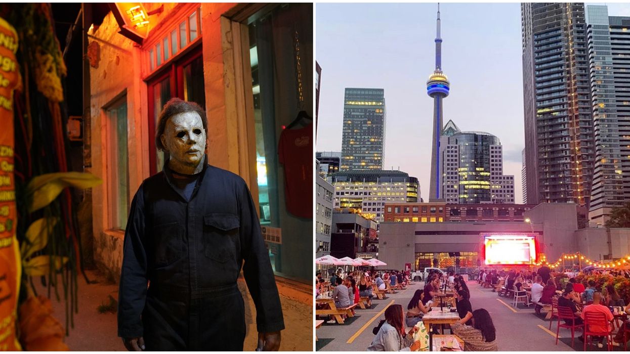 Toronto's Patio Halloween Movie Night Is The Spookiest Weekend Activity