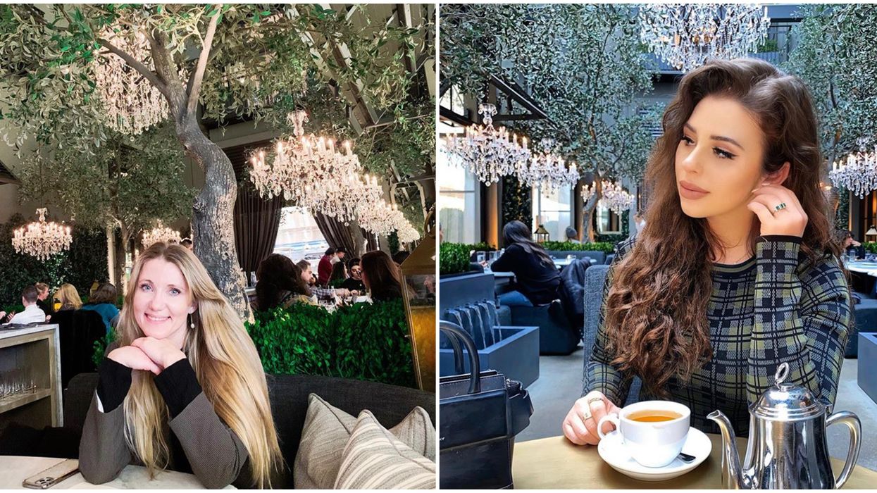 Toronto's RH Courtyard Café Lets You Dine In A Fairytale Forest