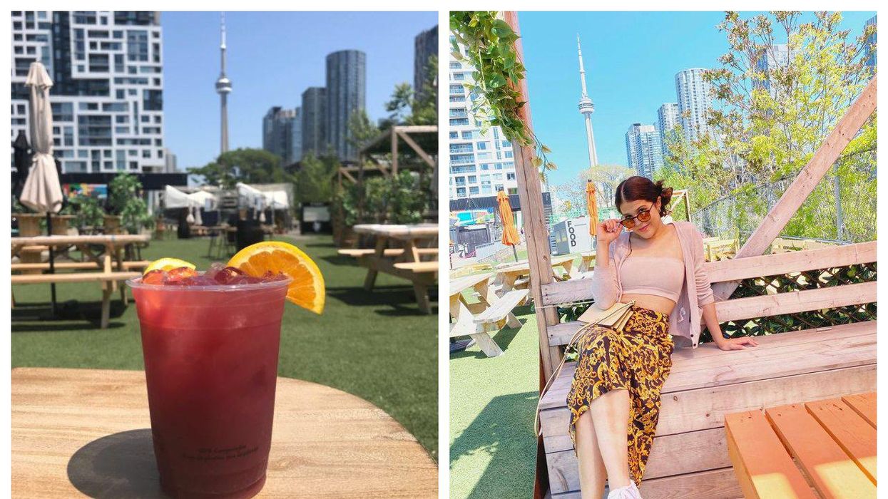 Toronto's Sangria Bar At Stackt Market Has So Many Tropical Drinks