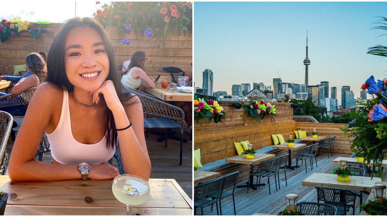 Toronto's Sky Flower Patio Has Views Of The Entire City