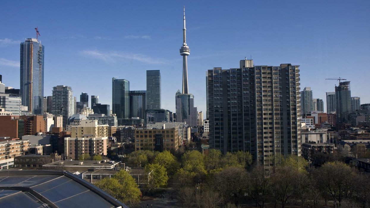 Toronto's skyline.