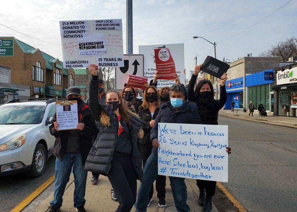Toronto's Small Businesses Are Making Heartbreaking Appeals In Hopes Of Reopening (PHOTOS)