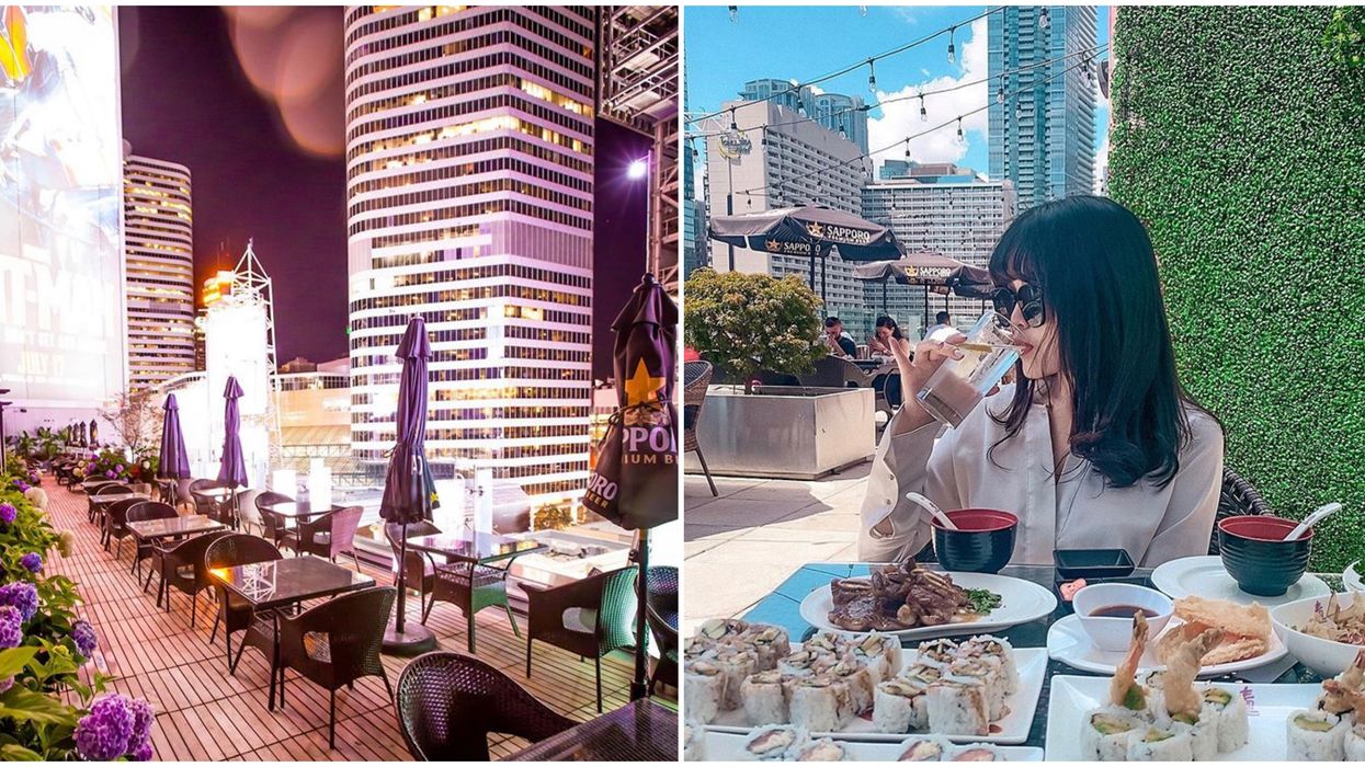 Torontos Sushi Patio Brings You Towering View Of The City Is All-you-can- Eat - Narcity Torontos Sushi Patio Brings You Towering View Of The City Is All-you-can- Eat - Narcity