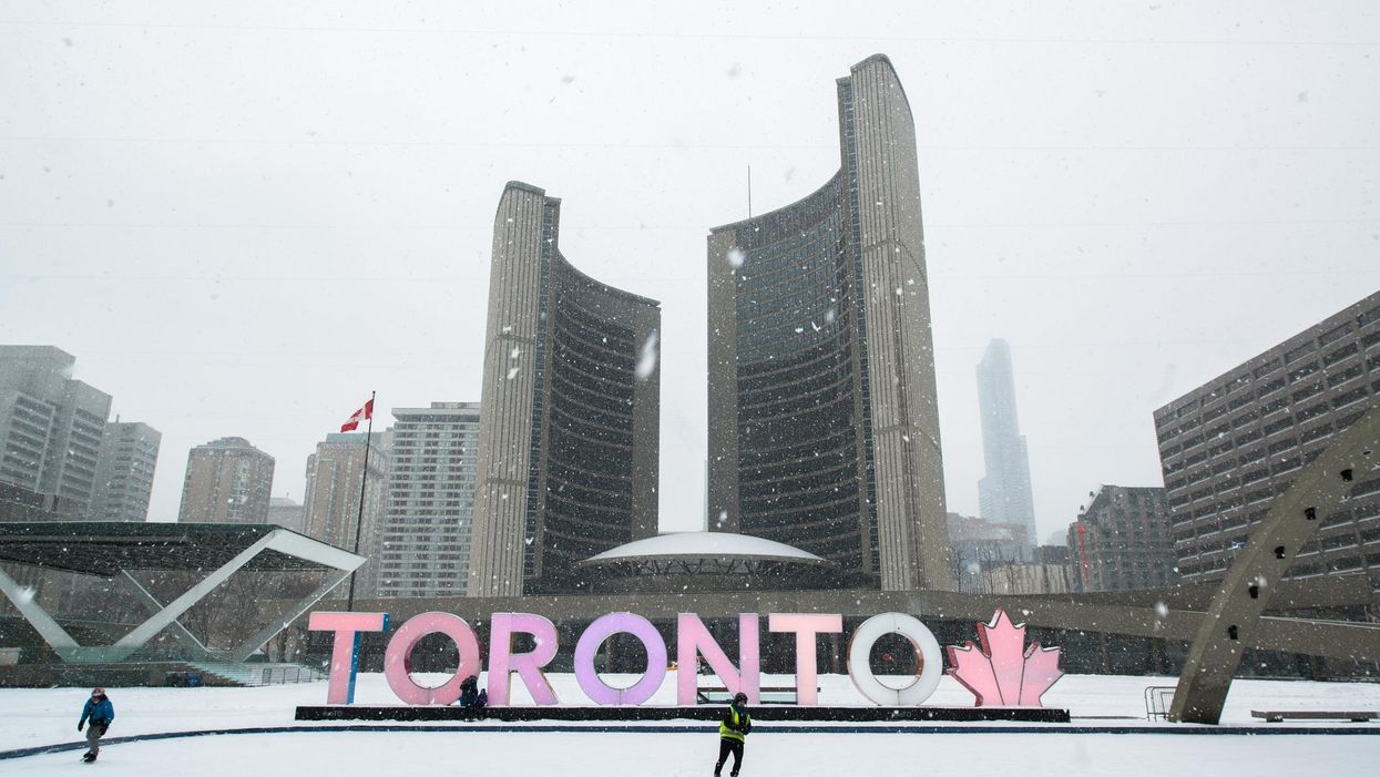 Toronto's Weather Could See The First Sprinkling Of Snow & Chilly Temps By Next Week