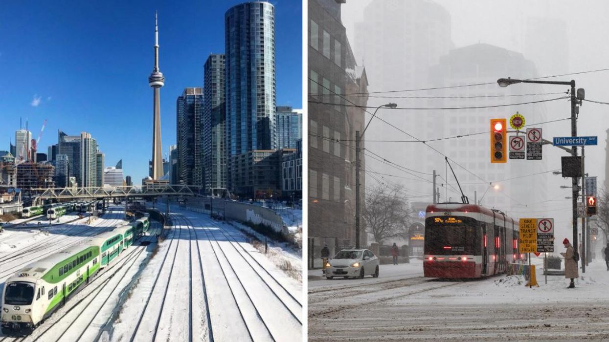 Toronto's Weather Forecast Is Dumping The First Major Snowfall Of The Season Today