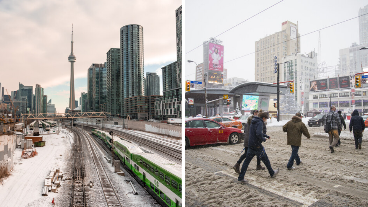 Toronto's Weather Forecast Says City Will Be Buried In Around 6 cm Of Snow This Weekend