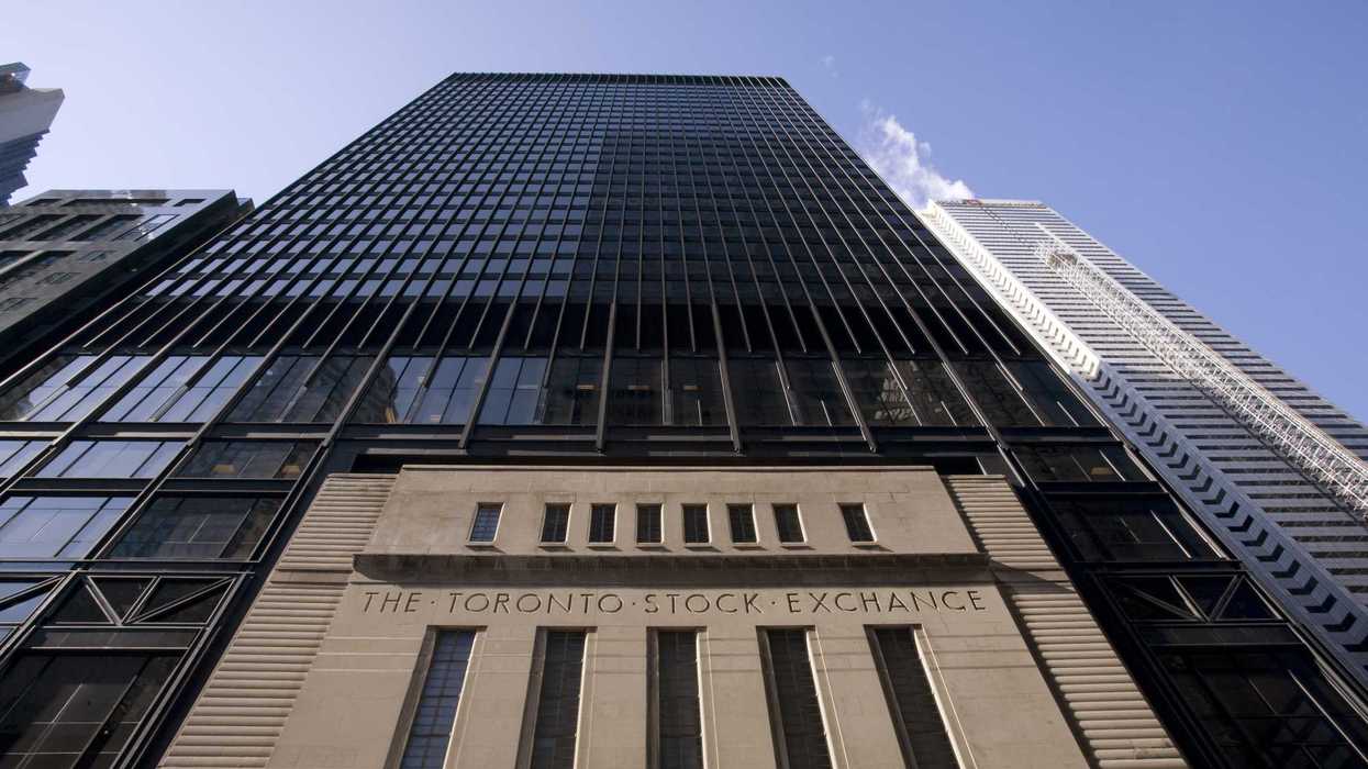 Toronto Stock Exchange building.