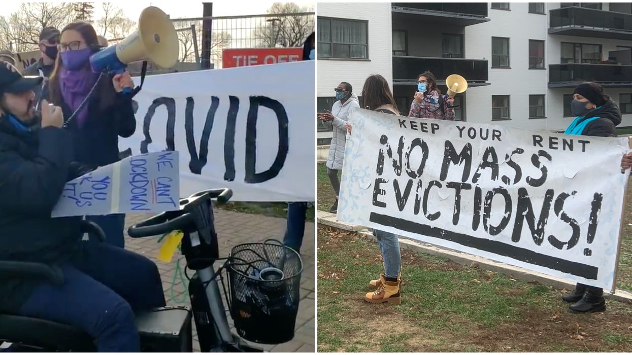 Toronto Tenants Are Calling For Another Eviction Ban As Ontario's COVID-19 Cases Rise