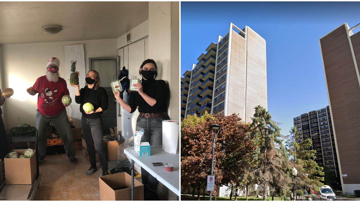 Toronto Tenants Took Over An Empty Apartment In Their Building To Run A Food Bank