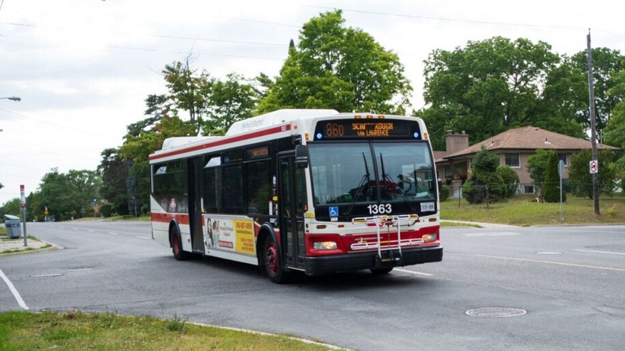 Toronto TTC Bus.