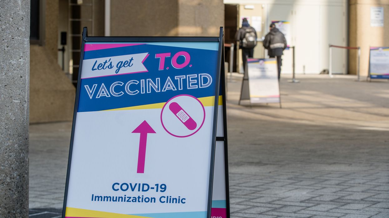 Toronto Vaccinations Could Factor Risk As Well As Age, Tory Says