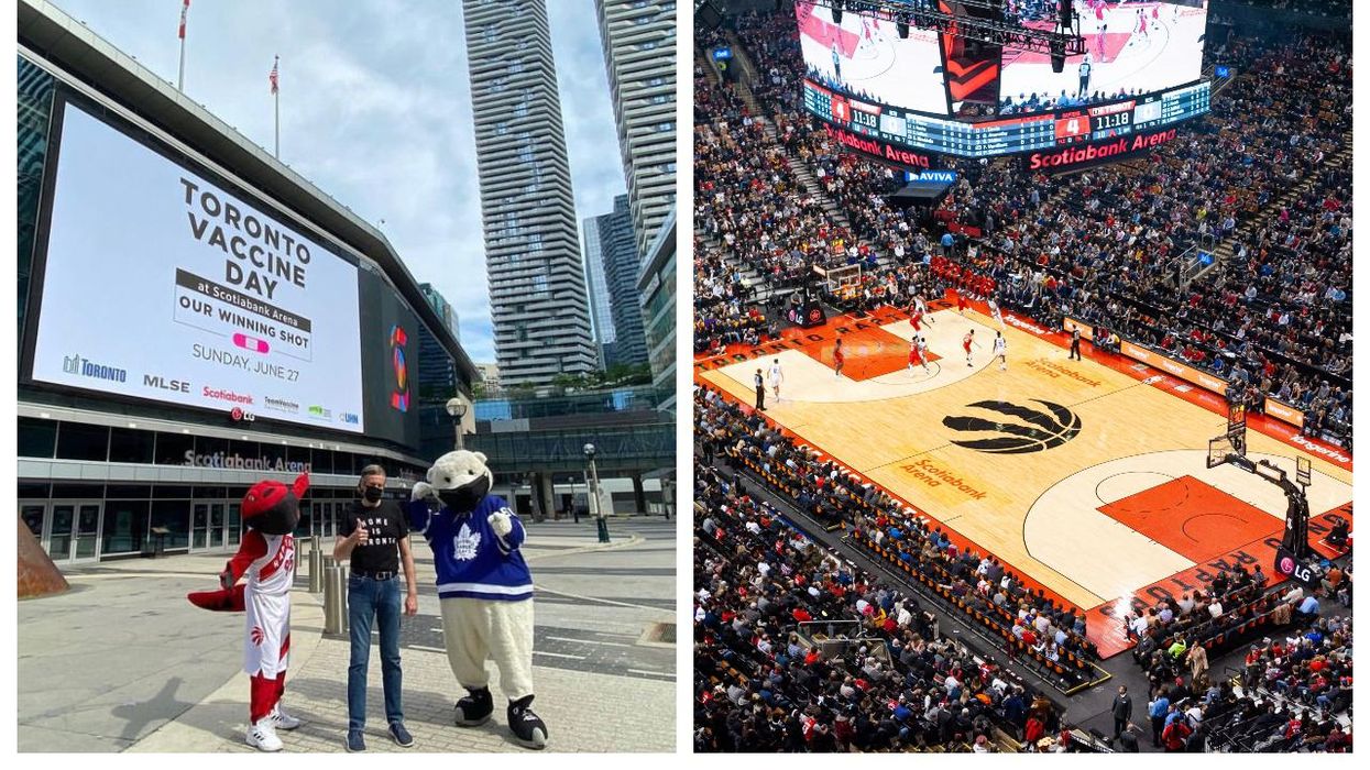 Toronto Vaccine Day Will Be Handing Out Free Raptors & Leafs Tickets