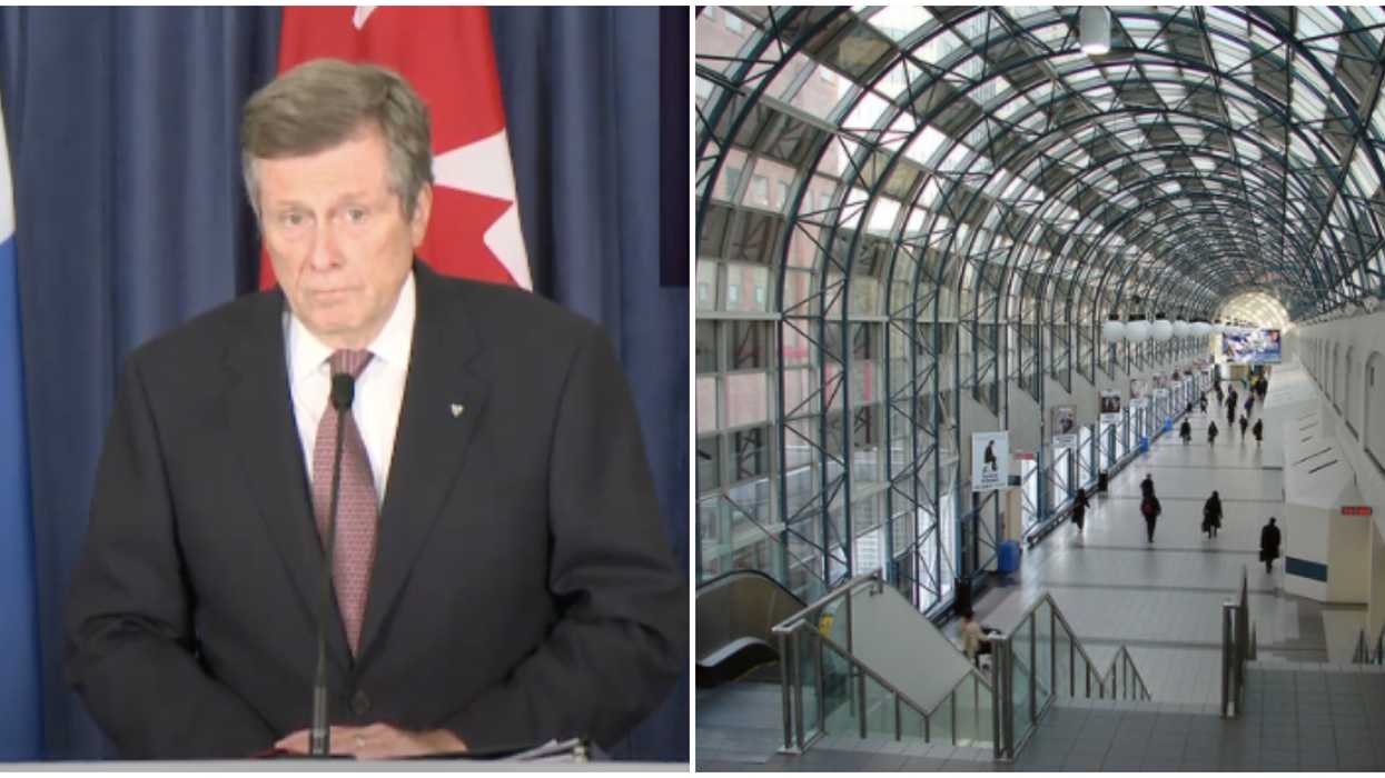Toronto’s Office Reopening Plans Has Mayor Tory “Very Concerned” About Overcrowding