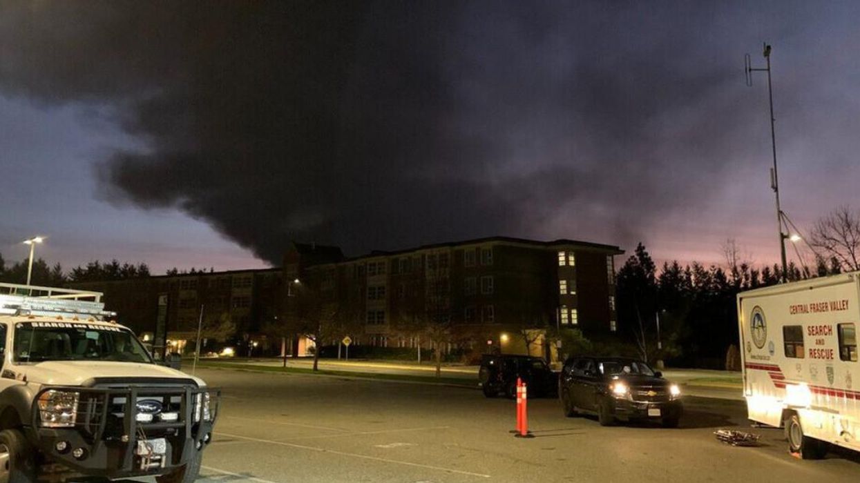 'Toxic Smoke' Is Now Blowing Across BC As If The Flooding Wasn't Bad Enough