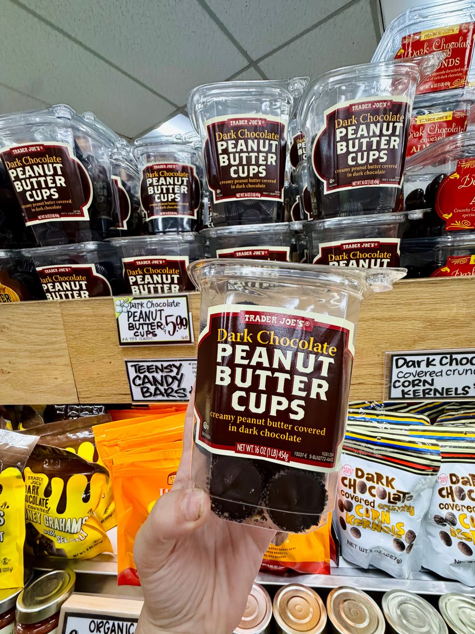 Trader Joe's Dark chocolate peanut butter cups