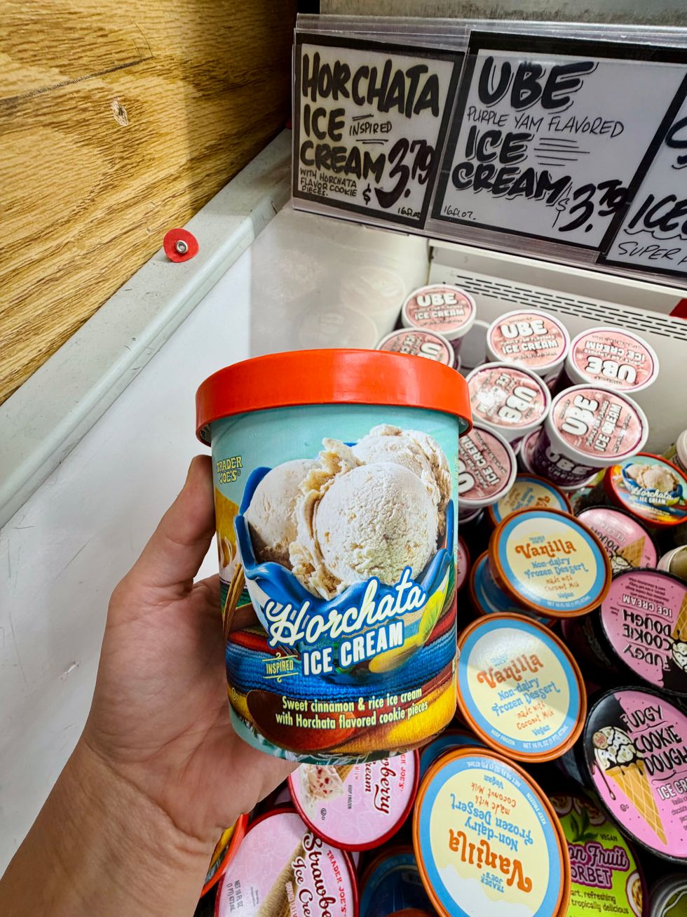 Trader Joe's Horchata ice cream