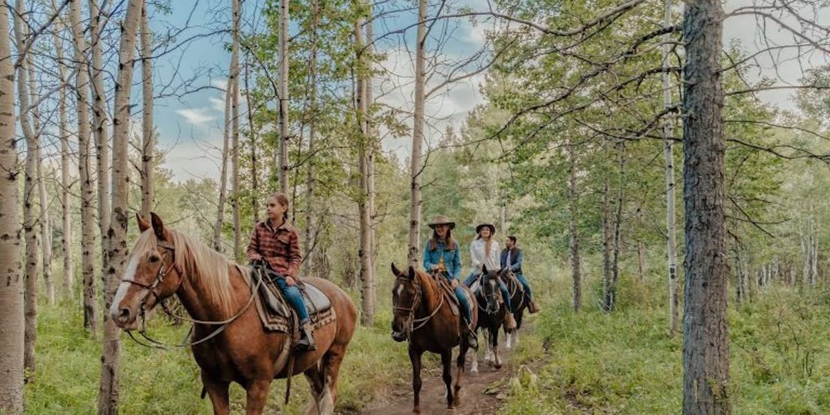 5 Ranches Near Calgary To Horseback Ride Down Magical Trails With Rocky ...