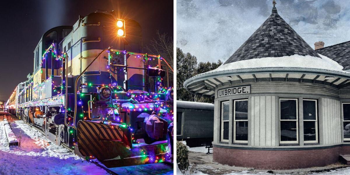 Christmas Train Near Me 2025