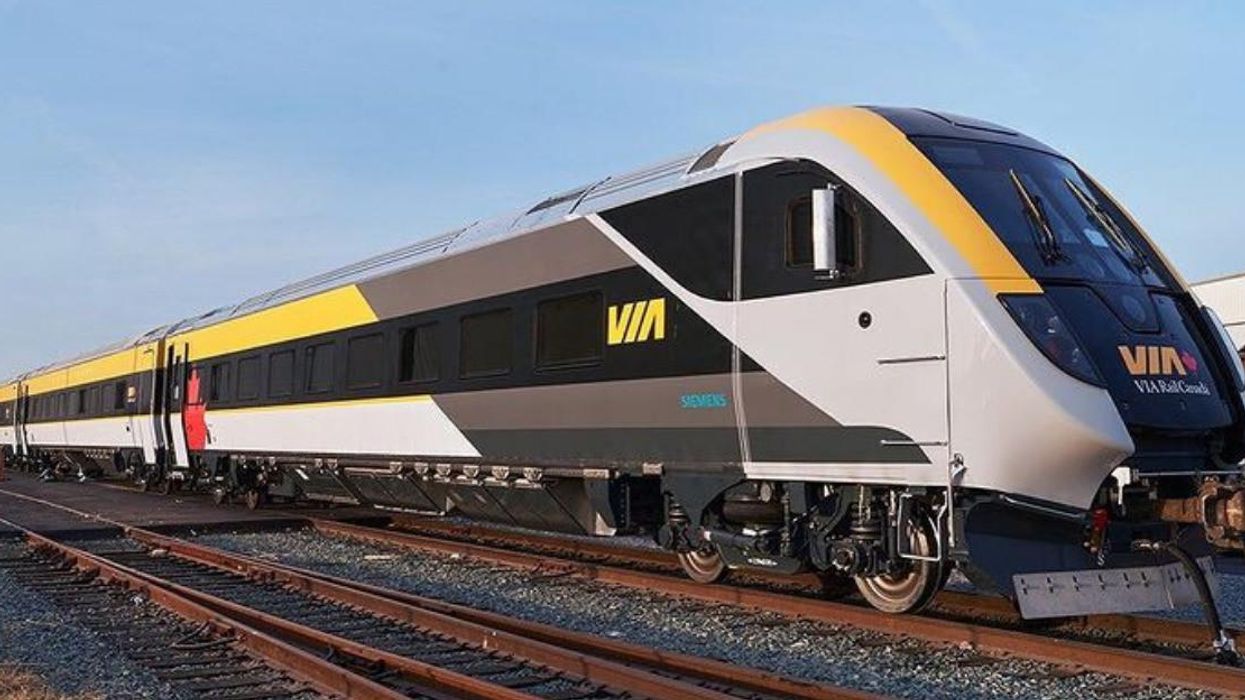 Train de Via Rail.