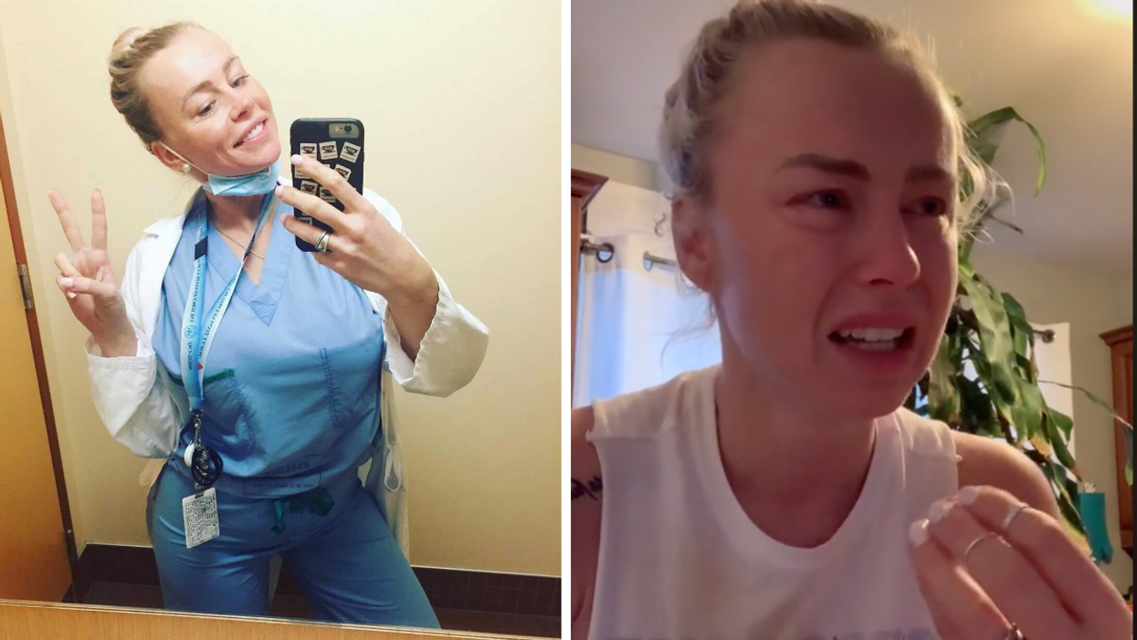 Travailler avec la COVID-19: Cette infirmière dénonce sa situation dans une vidéo virale