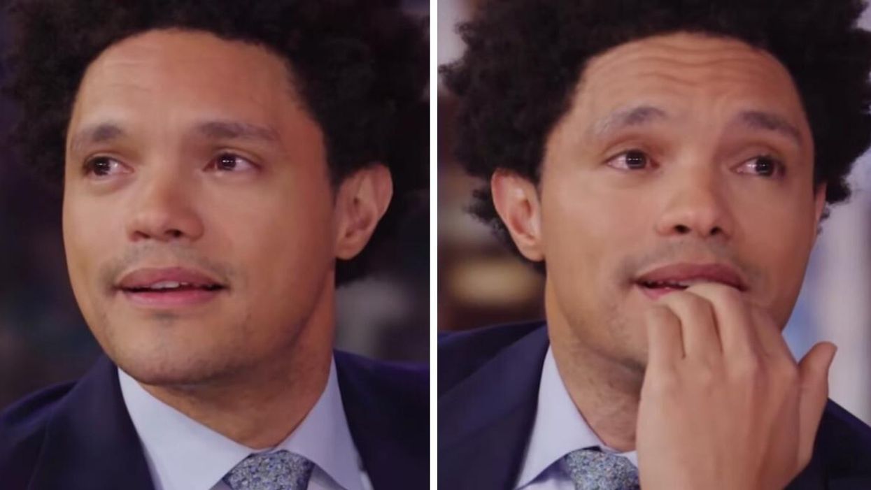 Trevor Noah on his last episode of The Daily Show.