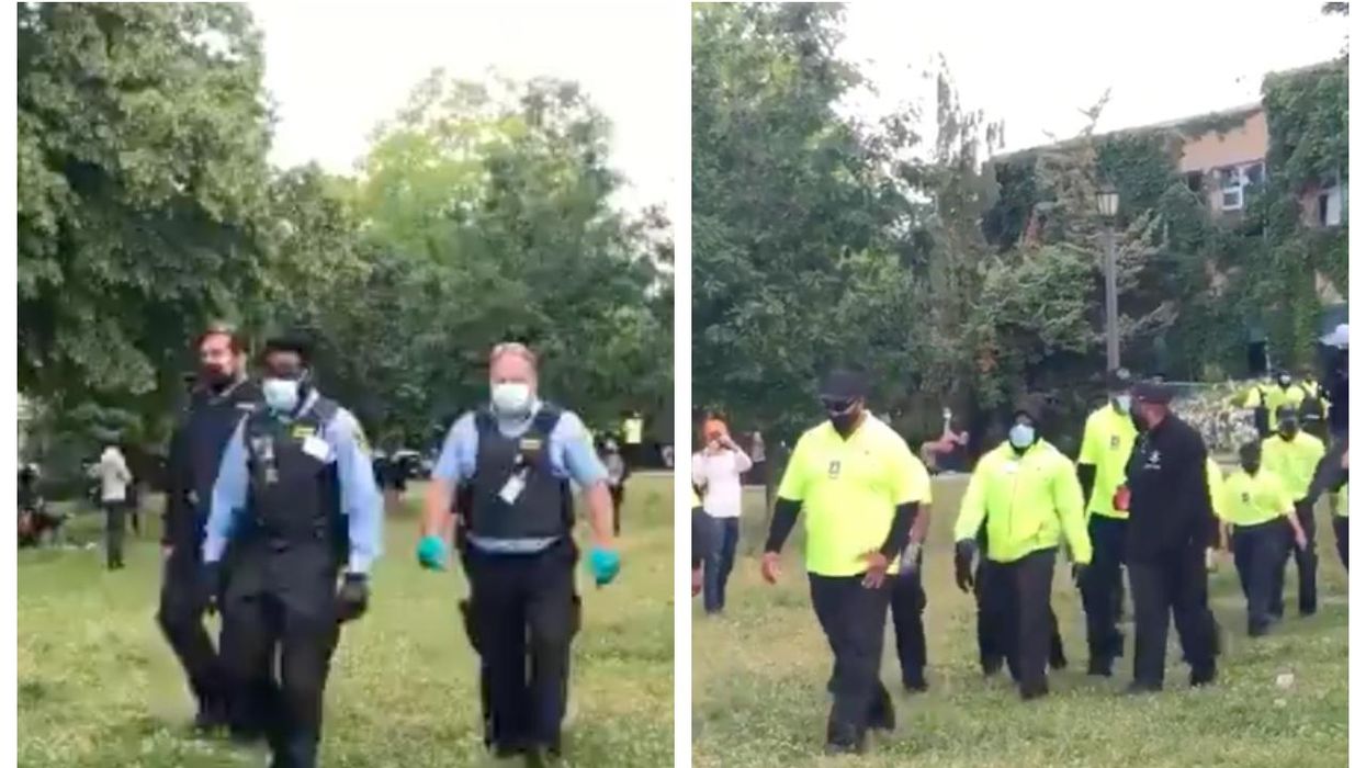 Trinity Bellwoods Encampments Are Being Evicted By Toronto Police