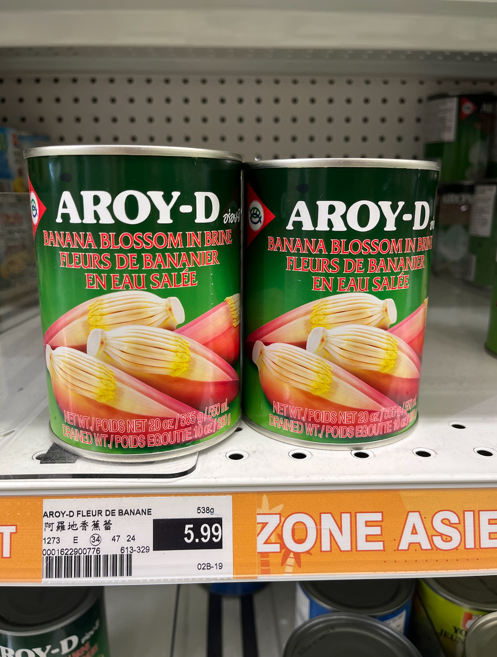 Trouvailles au march\u00e9 T&T \u00e0 Montr\u00e9al.