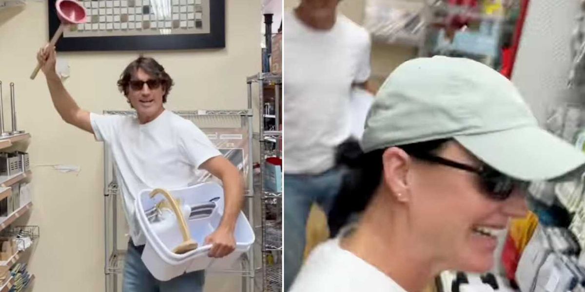 Justin Trudeau and Katy Perry dance in Montreal Home Hardware to Xav Trudeau’s song Justin Trudeau and Katy Perry dance in Montreal Home Hardware to Xav Trudeau’s song