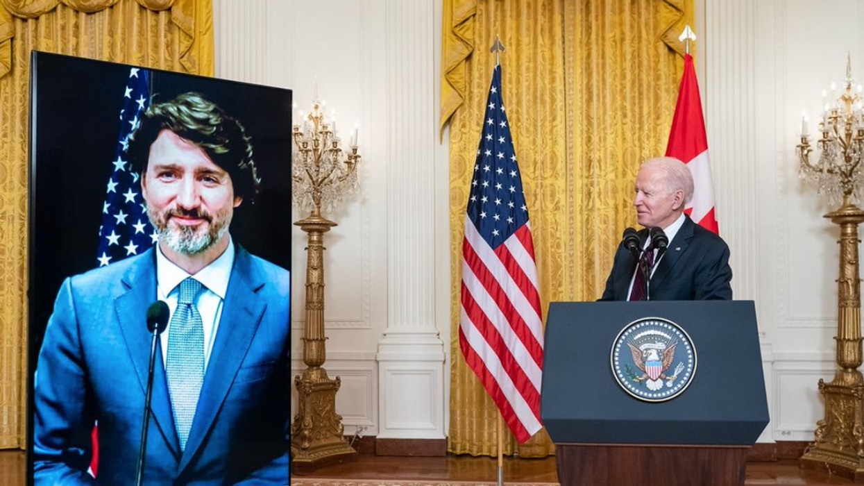 Trudeau & Biden Just Talked About Everything From Borders To Olympics