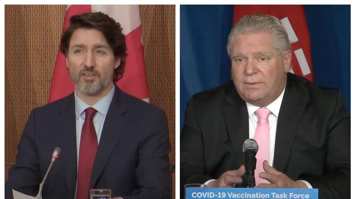 Trudeau & Doug Ford Can't Stop Arguing & Here's How It Began
