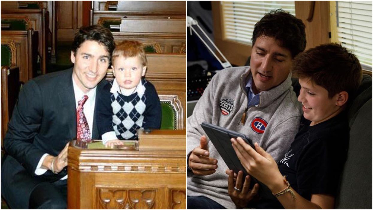 Trudeau Had An Adorable Birthday Message For His Son & He Shared It In The Best Way