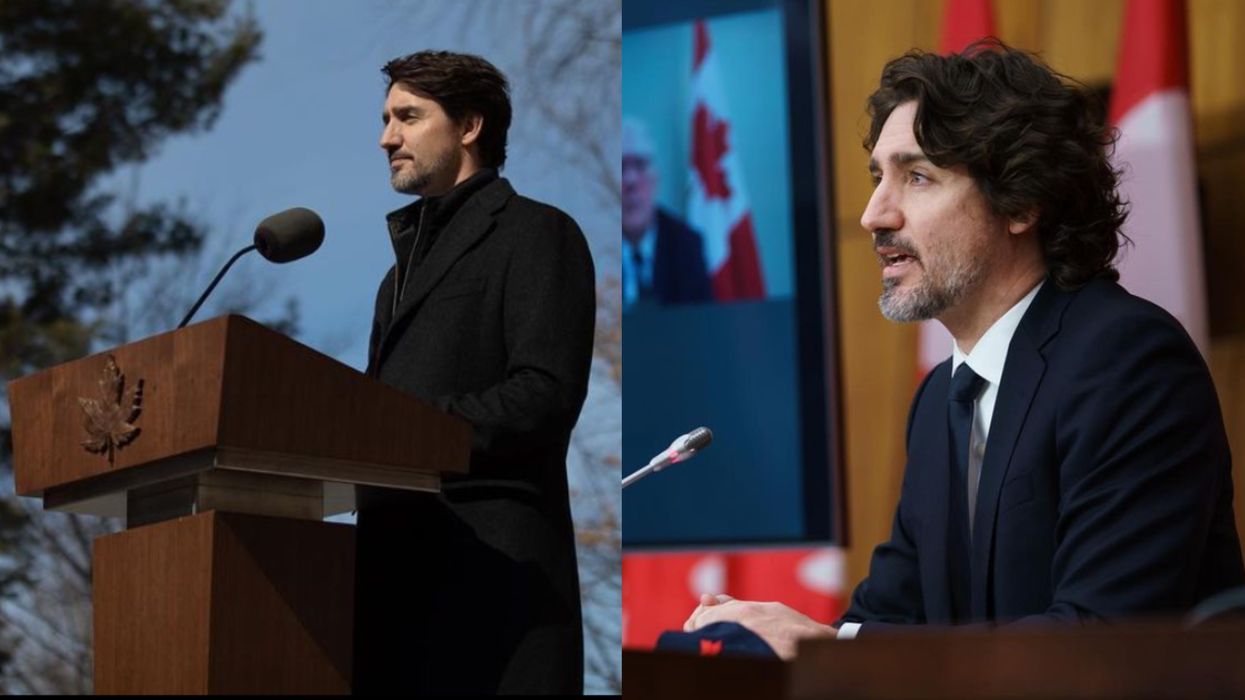 Trudeau's COVID-19 Conferences Have Been Happening For A Whole Year & It's Been So Busy