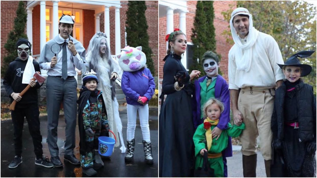 Trudeau's Family Still Dressed Up For Halloween & They Look 'Fa-Boo-Lous' (PHOTOS)